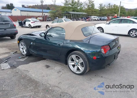 2007 BMW Z4 3.0I из США, поврежденный, VIN 4USBU33577LW60948